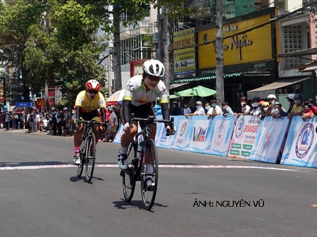 Kết thúc chặng 7 Phan Rang - Phan Thiết Giải xe đạp nữ Bình Dương 2022