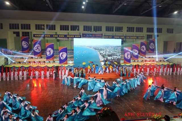 Khai mạc Đại hội Thể dục thể thao tỉnh Bình Thuận lần thứ IX năm 2022