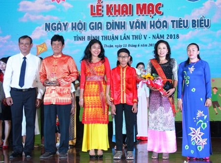 Rộn ràng Ngày hội Gia đình văn hóa tiêu biểu Bình Thuận năm 2018