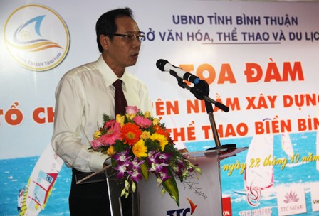 Tọa đàm Tổ chức sự kiện nhằm xây dựng thương hiệu du lịch thể thao biển Bình Thuận