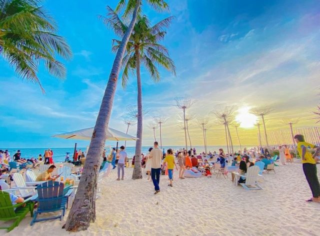 (Không gian lãng mạn; Ảnh: Nguyên Vũ)