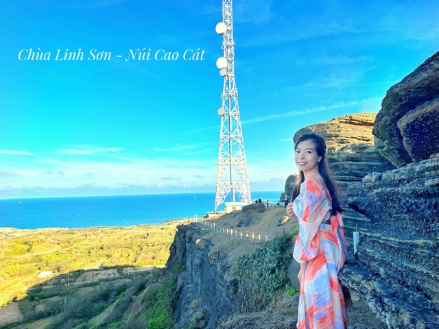 (Chùa Linh Sơn, núi Cao Cát)