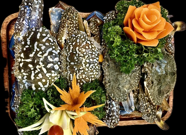 (Ghẹ xanh Phan Thiết; Ảnh: Nguyên Vũ)