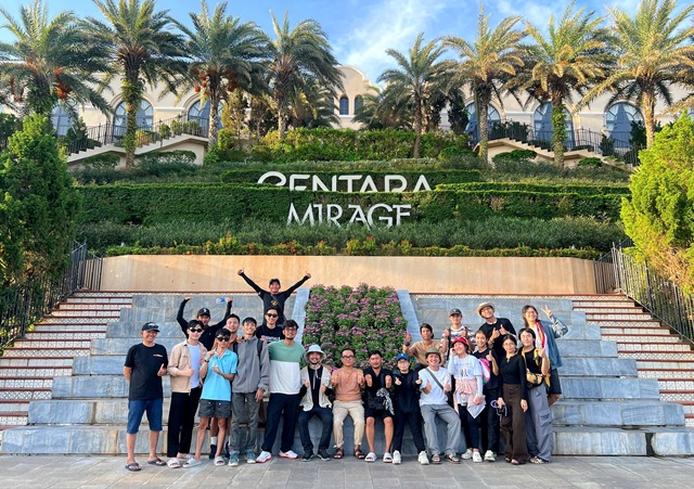 (Dịp hè này, các khách sạn, resort ở Mũi Né luôn đạt công suất phòng trên 90%; Ảnh: Võ Trọng Hiếu)