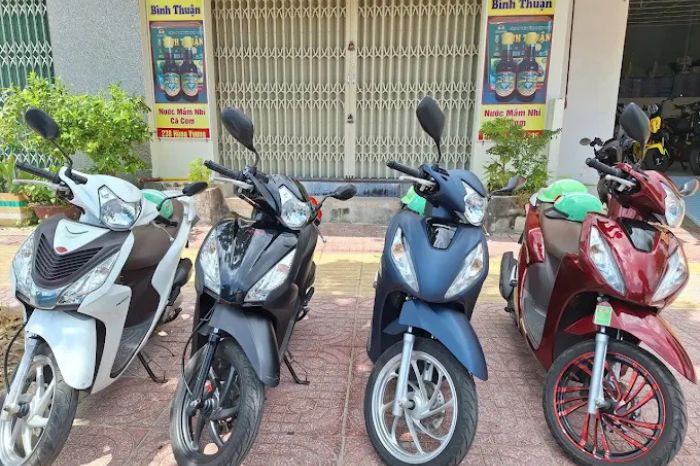 Địa chỉ Thuê xe máy Mũi Né