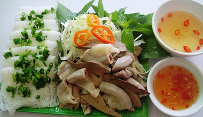Bánh hỏi lòng heo Phú Long